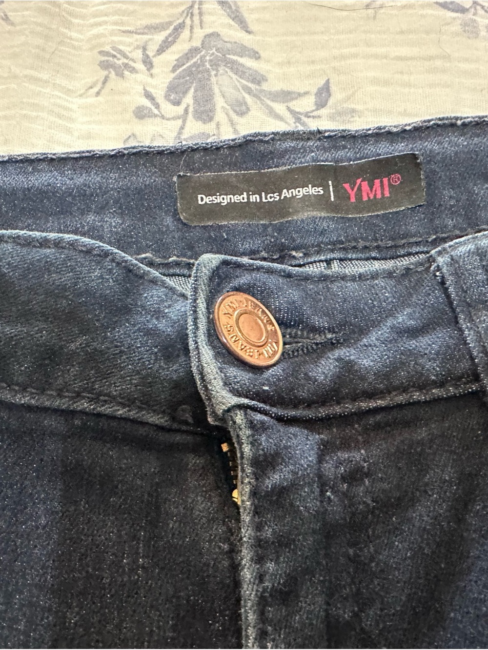 YMI Women's Dark Indigo Bootcut Jeans